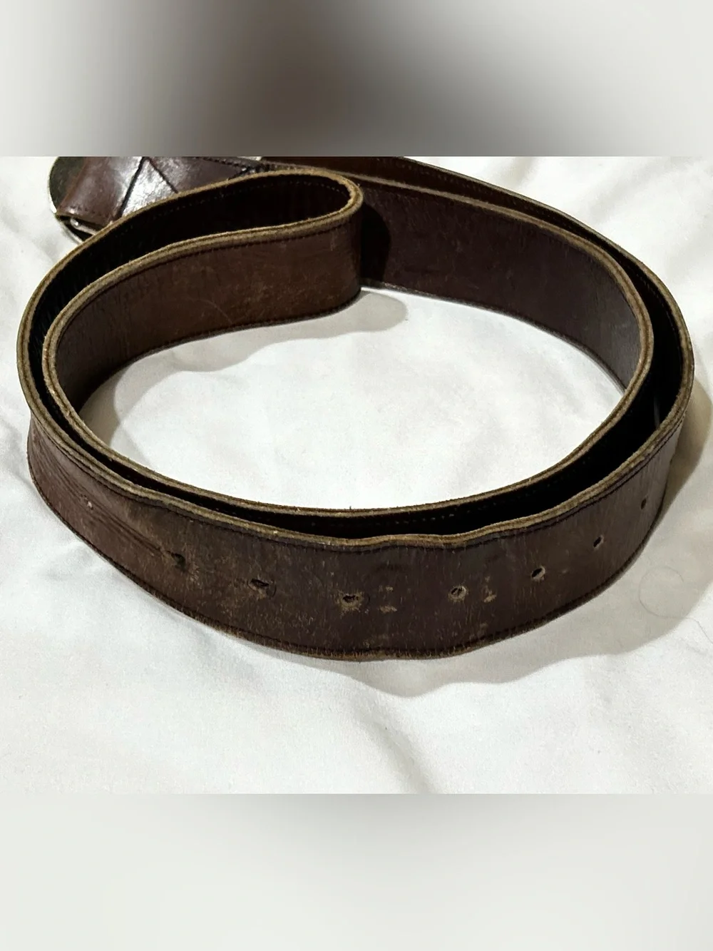 Vintage Belt 2005 Jack Daniel’s Old No.7 5008JD Silver-Tone Western Belt Buckle